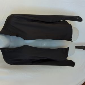 Women's Tangerine, Full Zip Jacket. Black sz Large. Like New.